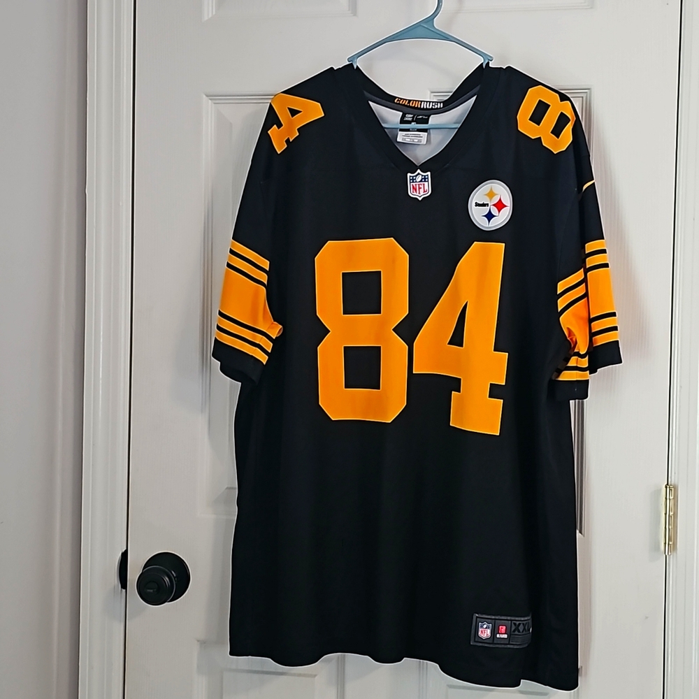 Steelers 84 Brown Jersey XXL